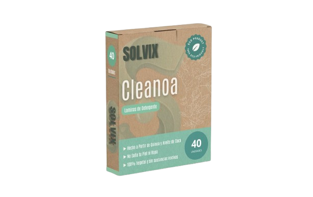 Cleanoa - Láminas de Detergente
